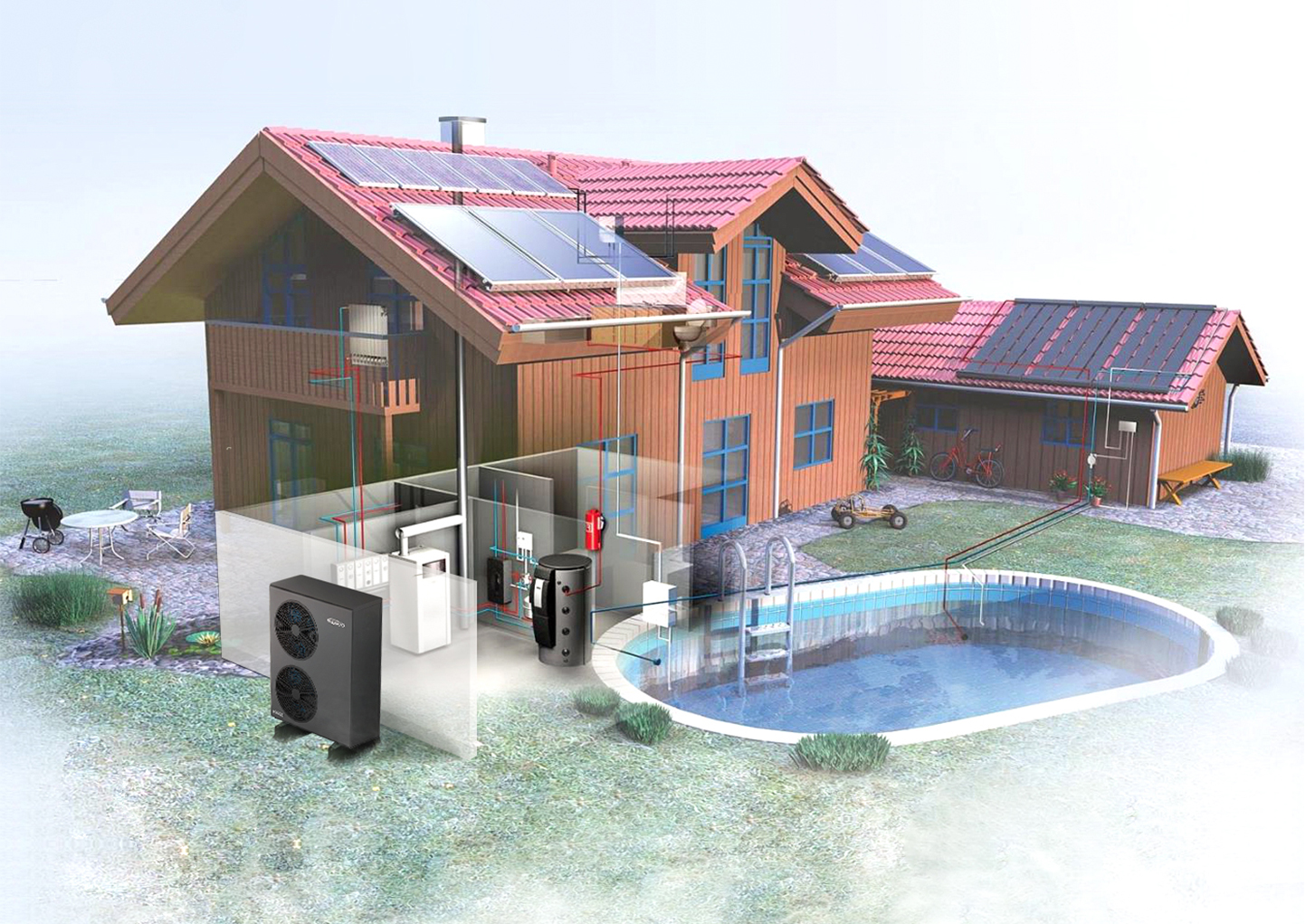 Alsavo residetial heat pump