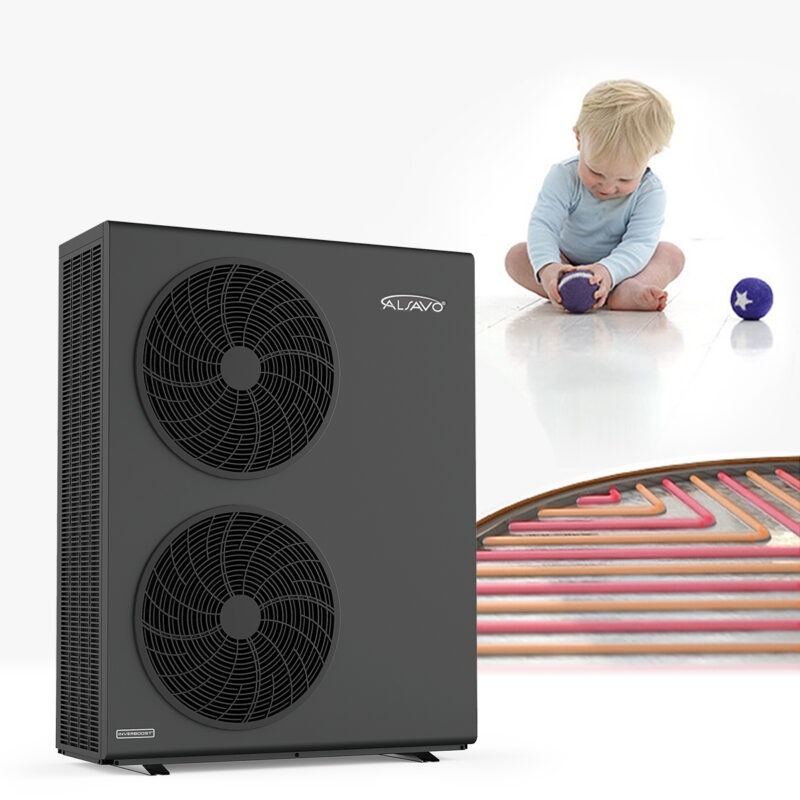 Inverboost Air heat pump double fans supplier